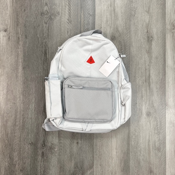 Nike Other - Nike Kyrie Irving 26L Backpack Photon Dust / Light Smoke Grey / Chile Red